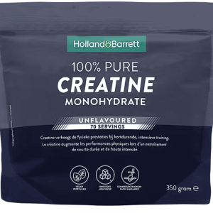 Holland & Barrett 100% Puur Creatine Monohydraat - 350g